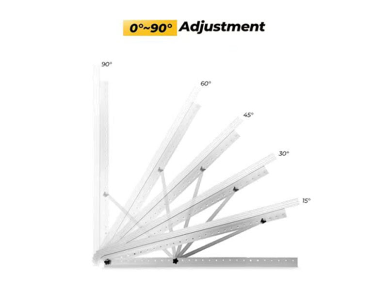 Falt Roof Mounting System（Adjustable）2