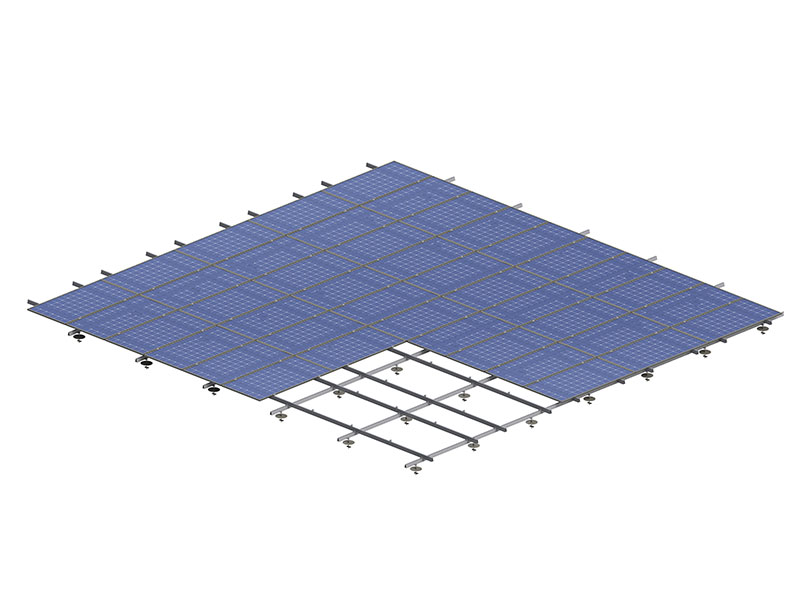 TPO Roof Mounting System（ Penetrating roof clamp）