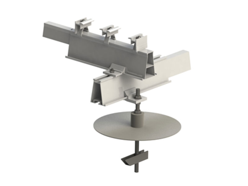 TPO Roof Mounting System（ Penetrating roof clamp）1