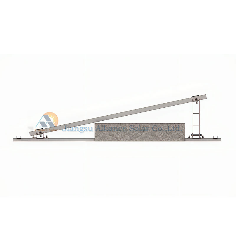 Ballast Installation Al Bracket